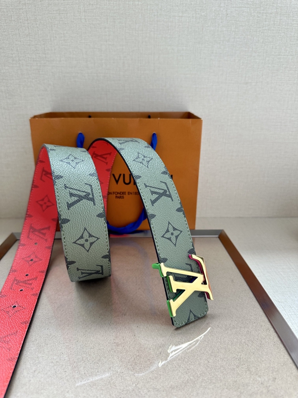 激安ルイヴィトンベルト素材ディテール